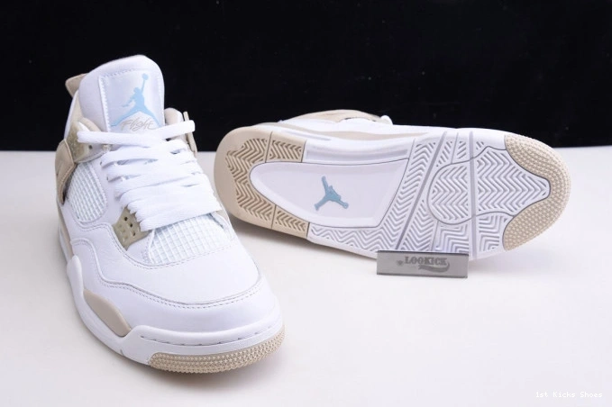 1st Kicks Shoes HighQuality Jordan Retro 1042 4 487724- Sand 2017 1113